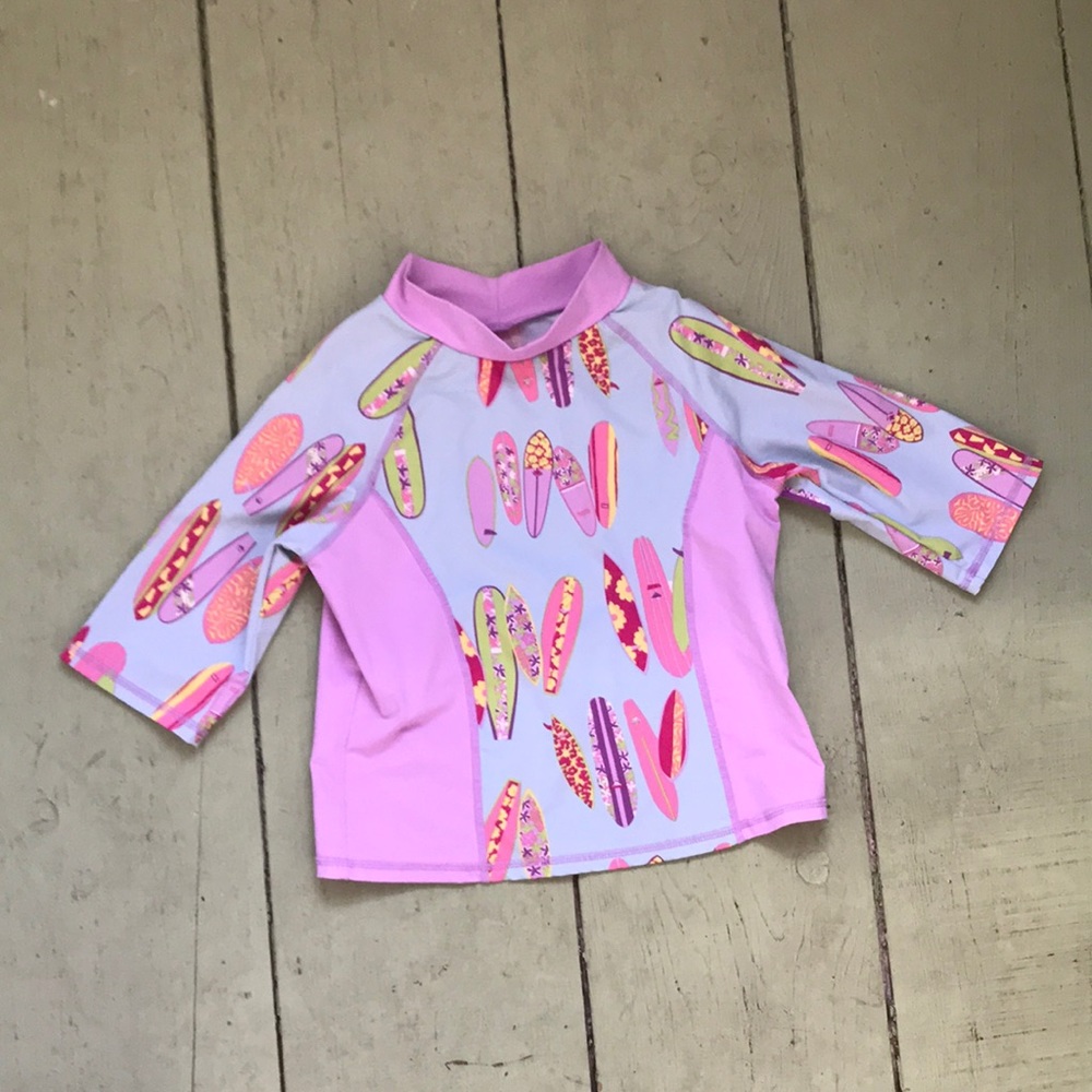Garnet Hill rash guard top size 10